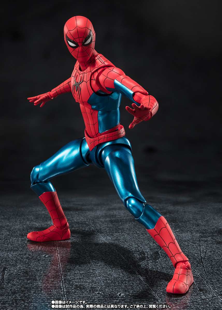 S.H.Figuarts&nbsp;スパイダーマン ［ニューレッド&ブルースーツ］ （スパイダーマン：ノー・ウェイ・ホーム）