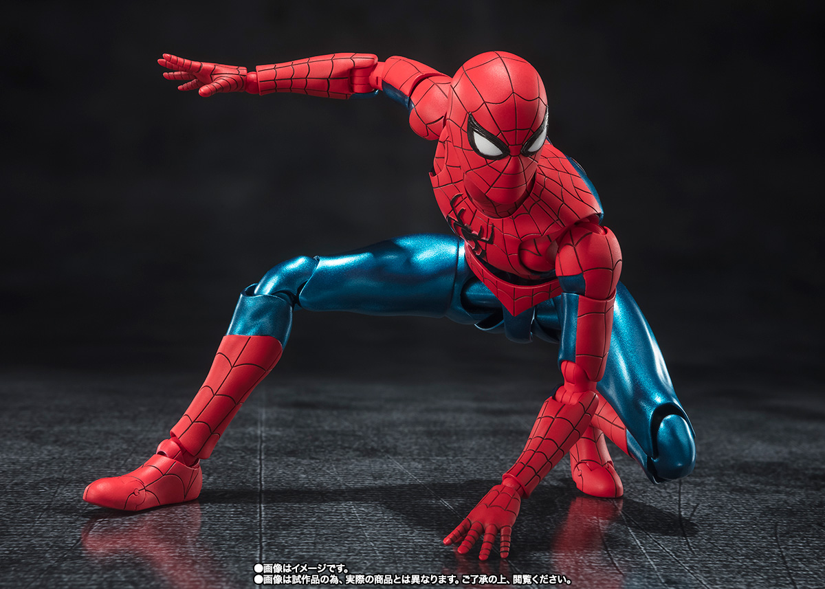S.H.Figuarts&nbsp;スパイダーマン ［ニューレッド&ブルースーツ］ （スパイダーマン：ノー・ウェイ・ホーム）