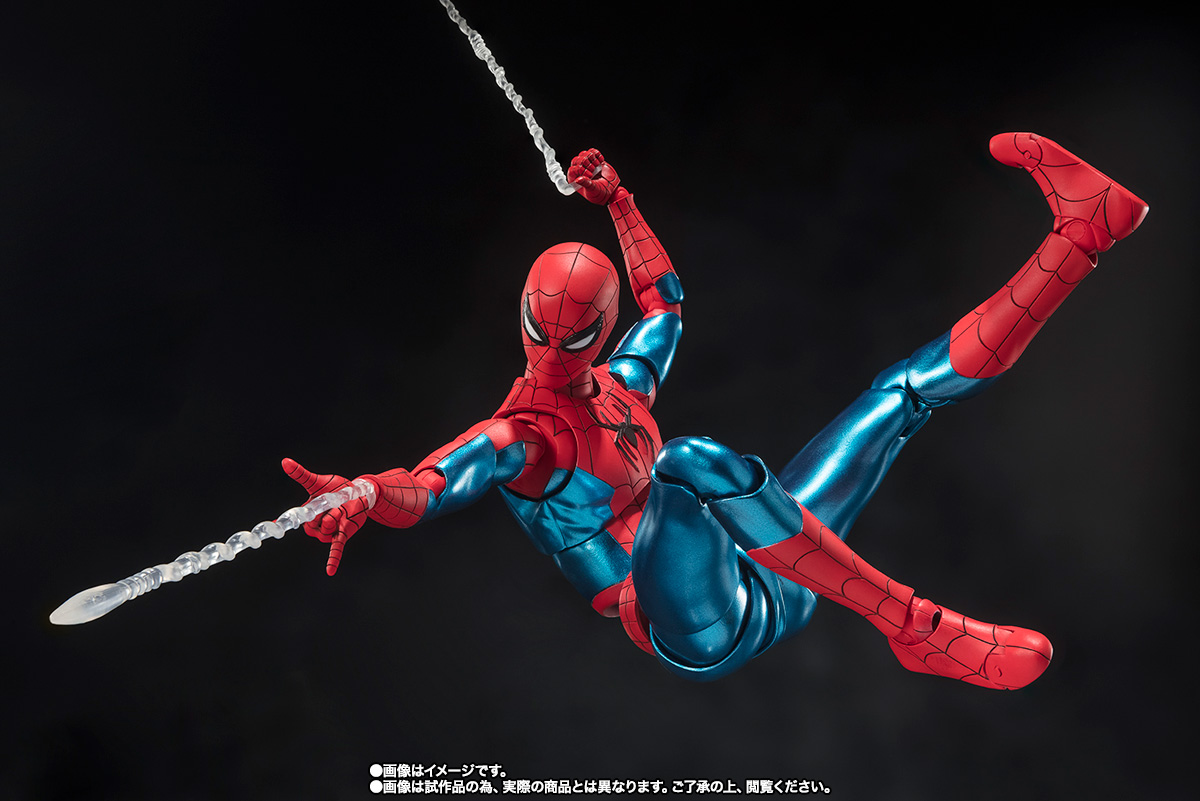 S.H.Figuarts&nbsp;スパイダーマン ［ニューレッド&ブルースーツ］ （スパイダーマン：ノー・ウェイ・ホーム）