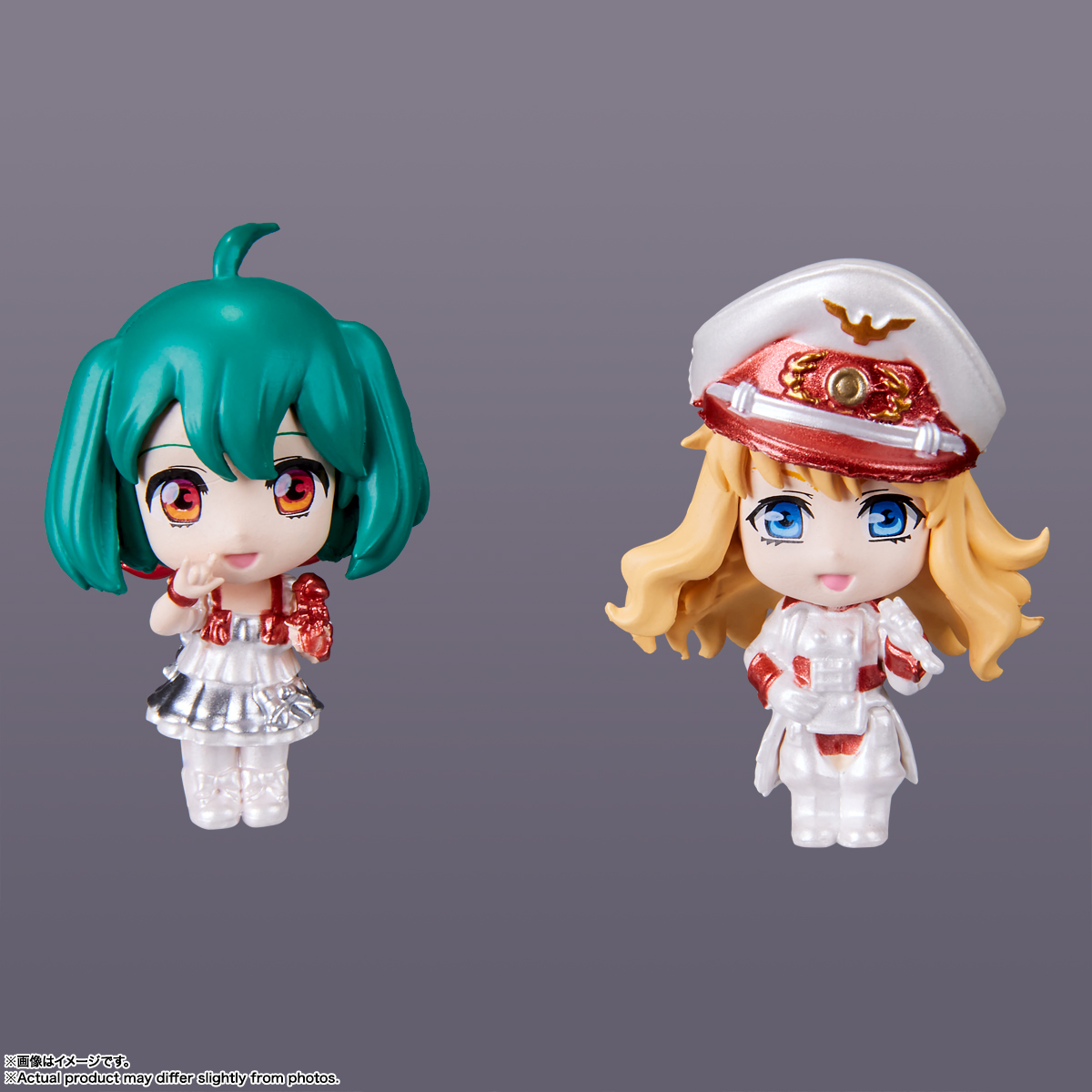 TINY SESSION VF-25F メサイアバルキリー(早乙女アルト機) with シェリル・ノーム&ランカ・リー -METALLIC COLOR EDITION-