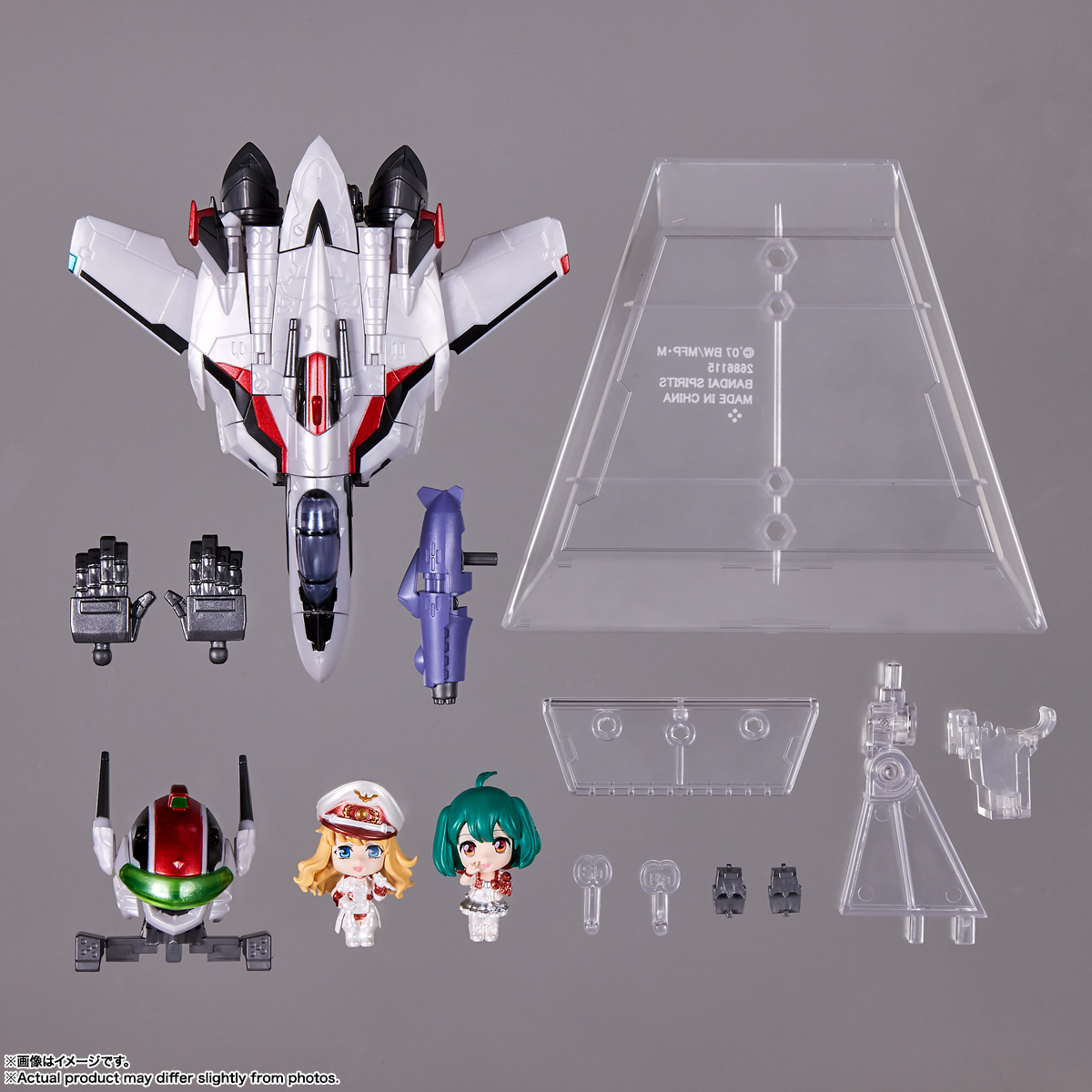 TINY SESSION VF-25F メサイアバルキリー(早乙女アルト機) with シェリル・ノーム&ランカ・リー -METALLIC COLOR EDITION-