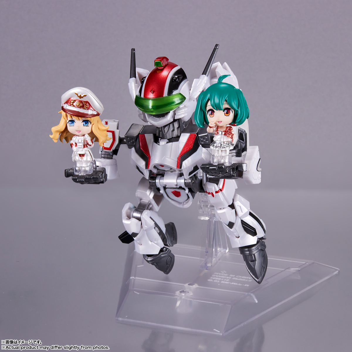 TINY SESSION VF-25F メサイアバルキリー(早乙女アルト機) with シェリル・ノーム&ランカ・リー -METALLIC COLOR EDITION-