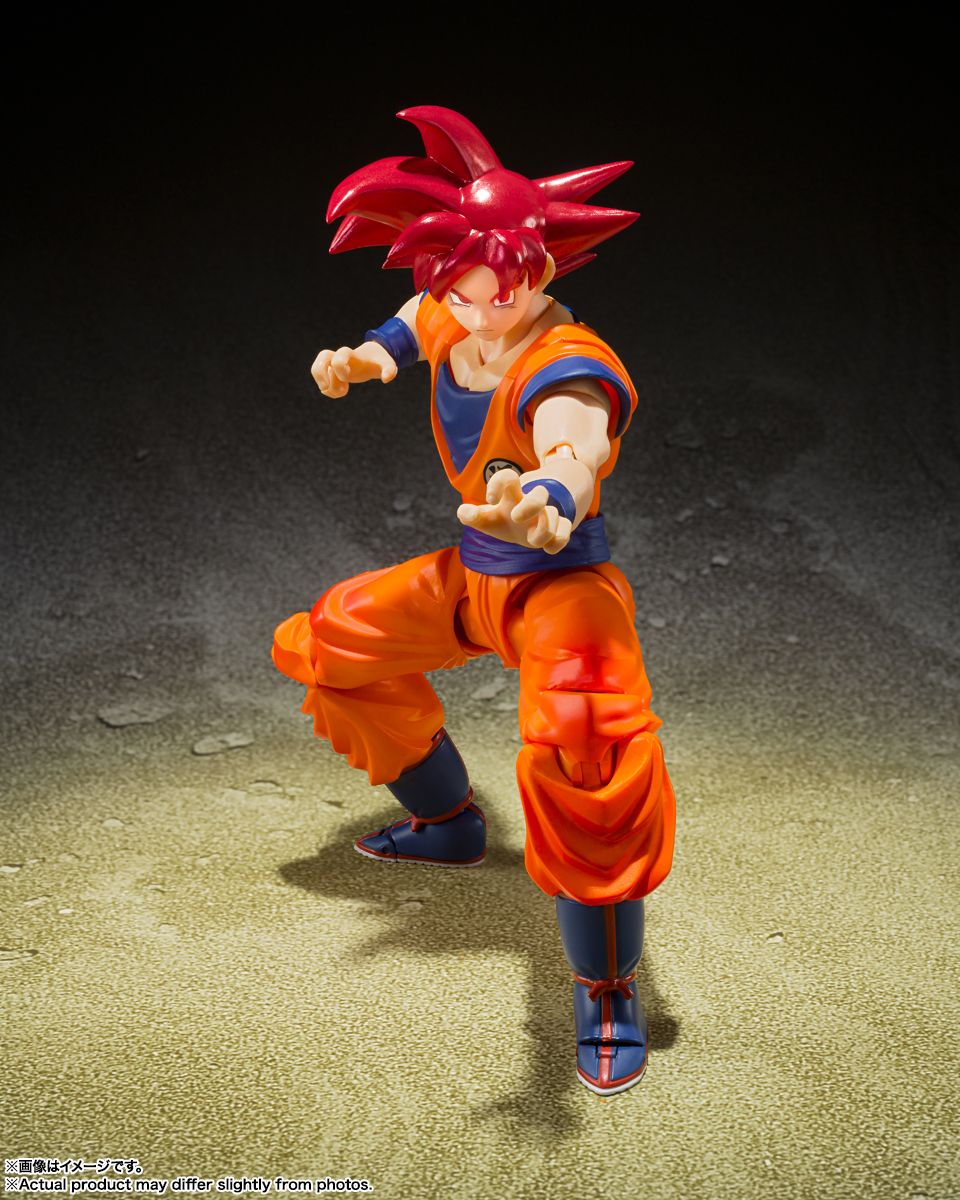 S.H.Figuarts スーパーサイヤ人ゴッド孫悟空-正しき心がもたらすサイヤ人の神-