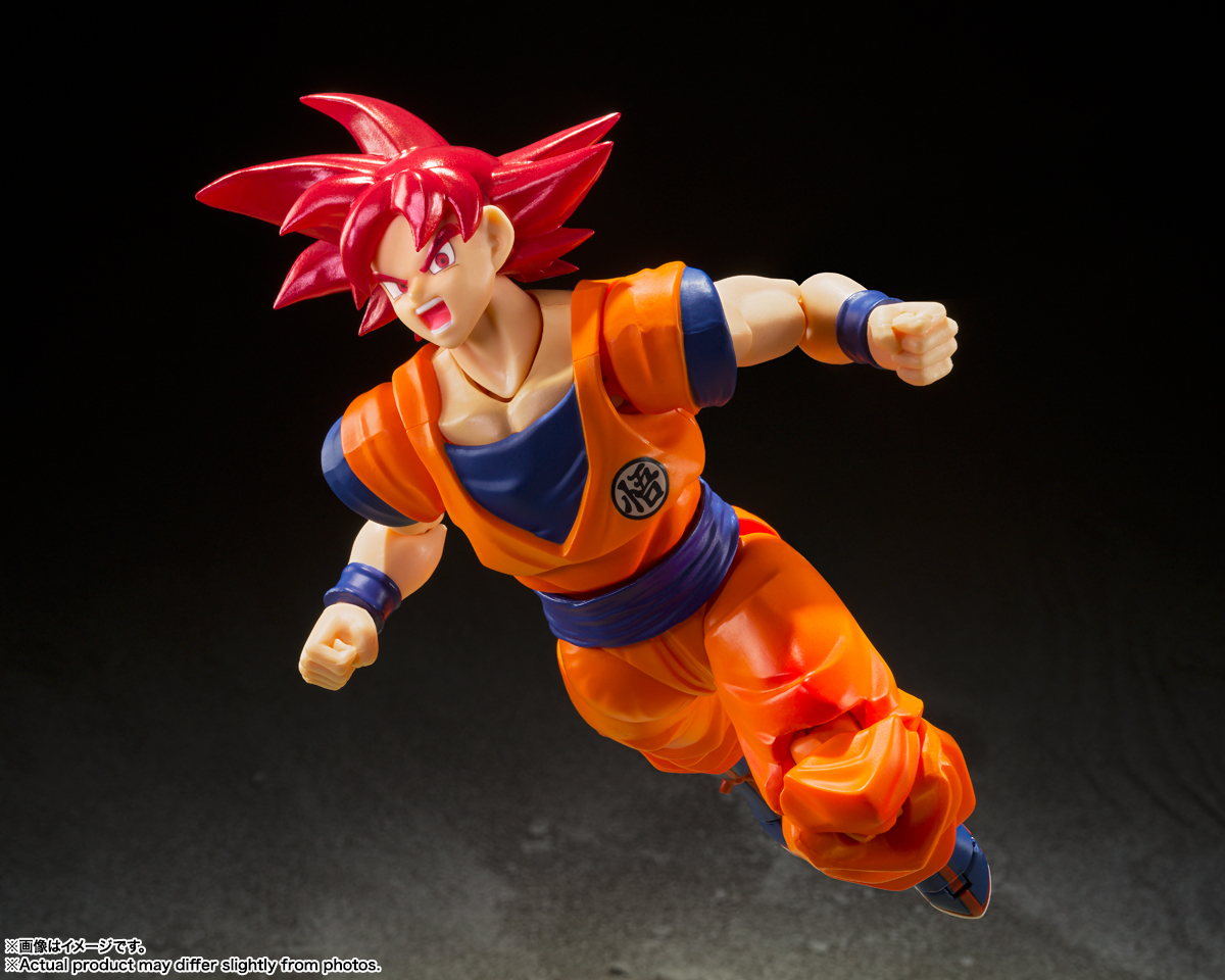 S.H.Figuarts スーパーサイヤ人ゴッド孫悟空-正しき心がもたらすサイヤ人の神-
