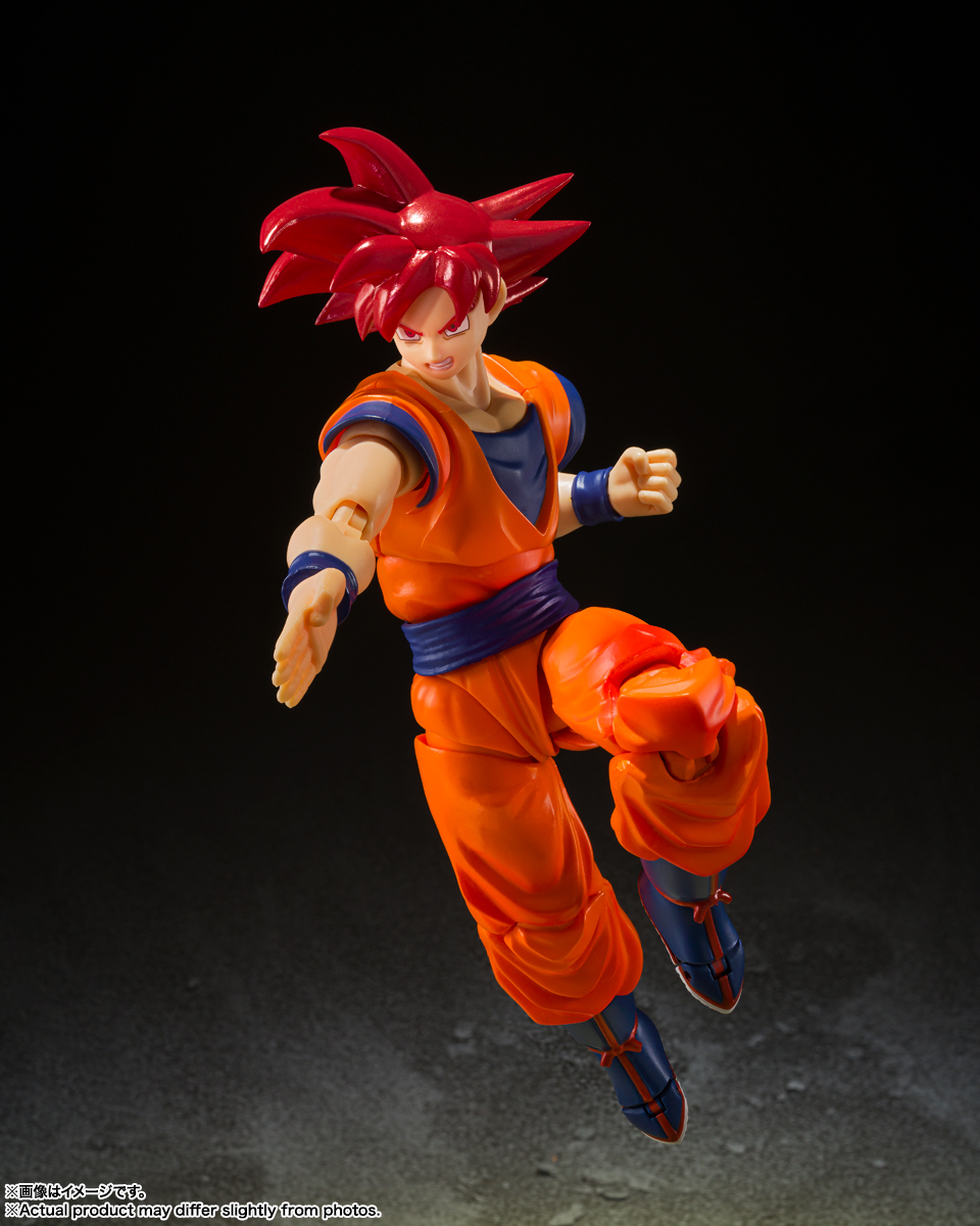 S.H.Figuarts スーパーサイヤ人ゴッド孫悟空-正しき心がもたらすサイヤ人の神-