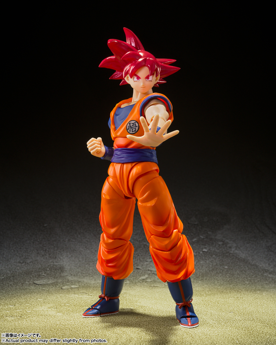 S.H.Figuarts スーパーサイヤ人ゴッド孫悟空-正しき心がもたらすサイヤ人の神-