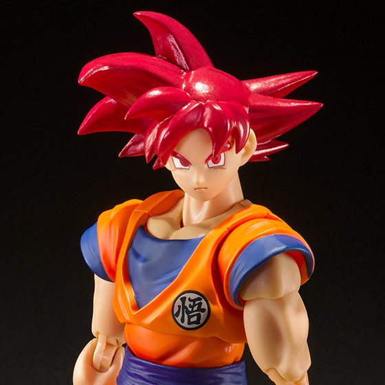 S.H.Figuarts&nbsp;スーパーサイヤ人ゴッド孫悟空-正しき心がもたらすサイヤ人の神-