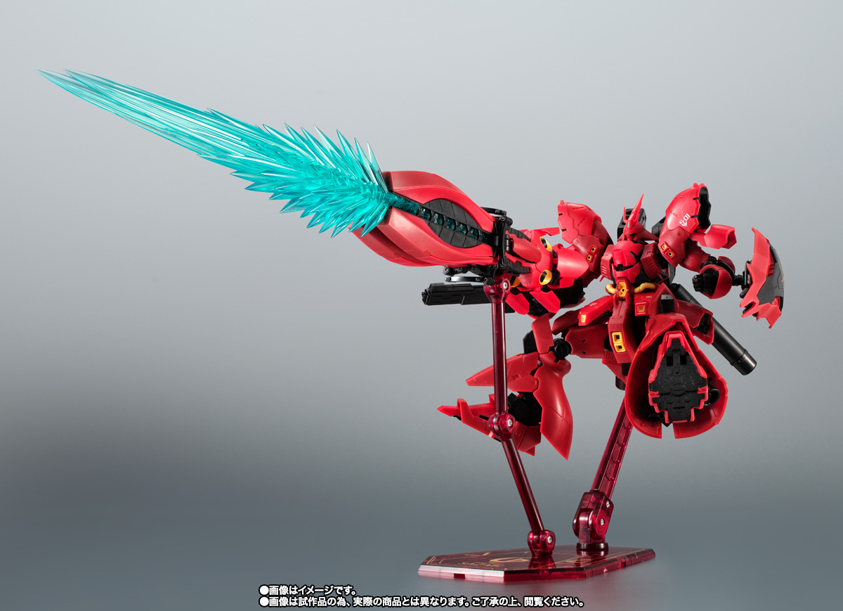 ROBOT魂 <SIDE MS> MSN-04FF サザビー ダブル・ホーン・ファンネル装備