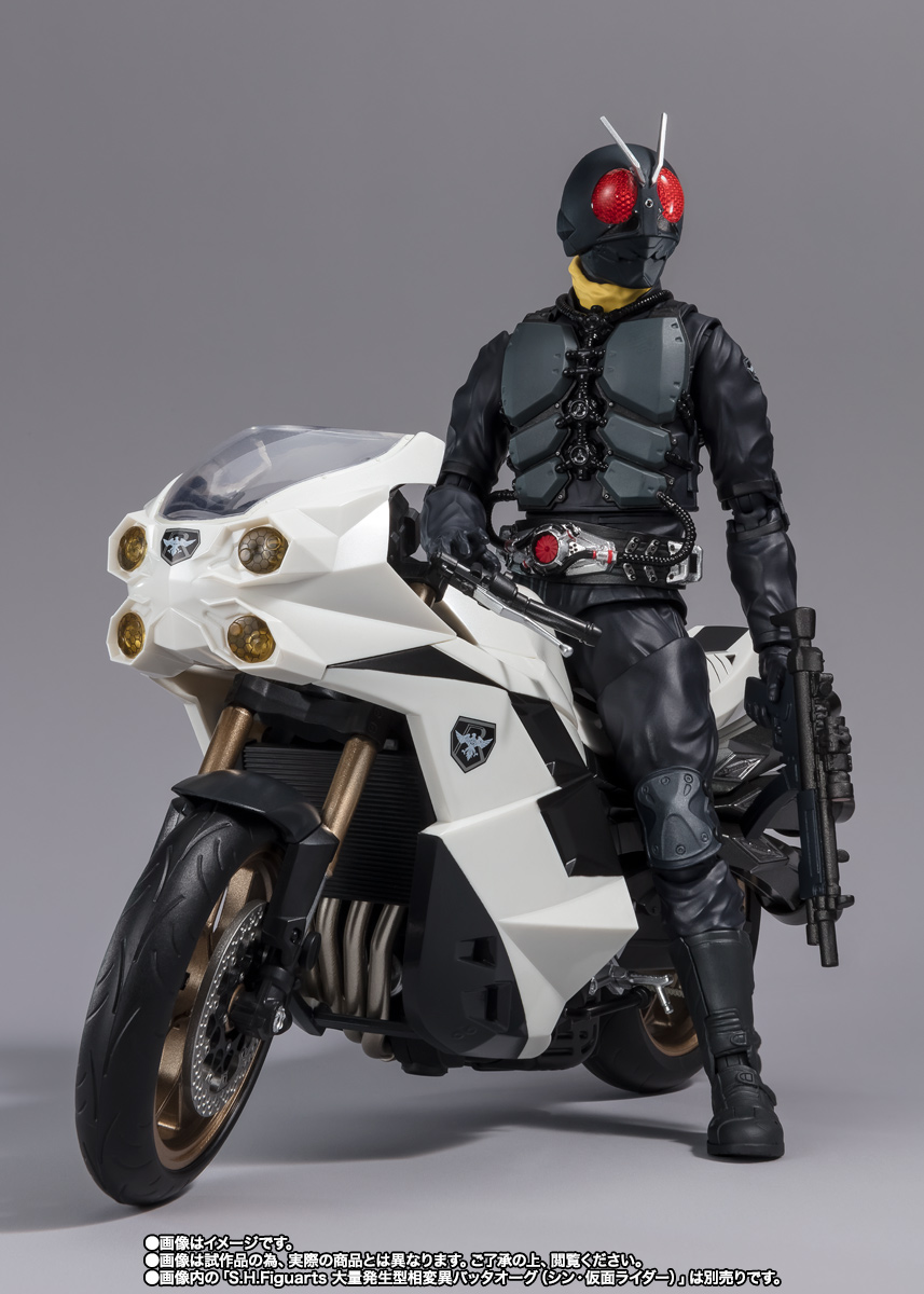 S.H.Figuarts&nbsp;大量発生型相変異バッタオーグ搭乗用サイクロン号（シン・仮面ライダー）