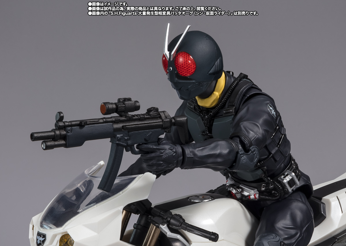 S.H.Figuarts&nbsp;大量発生型相変異バッタオーグ搭乗用サイクロン号（シン・仮面ライダー）