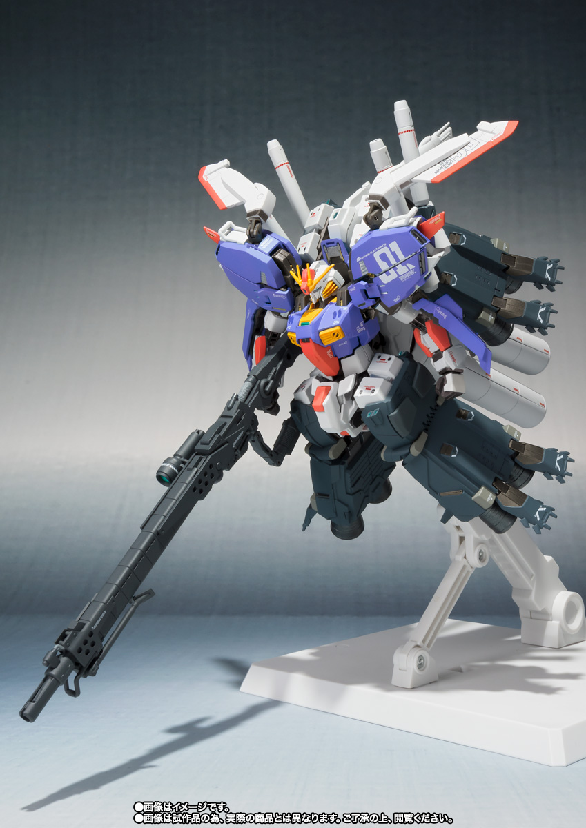 METAL ROBOT魂(Ka signature) <SIDE MS> Sガンダム ブースター・ユニット装着型