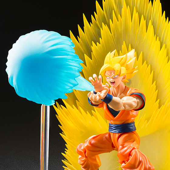 S.H.Figuarts&nbsp;スーパーサイヤ人孫悟空のエフェクトパーツセット-瞬間移動かめはめ波-