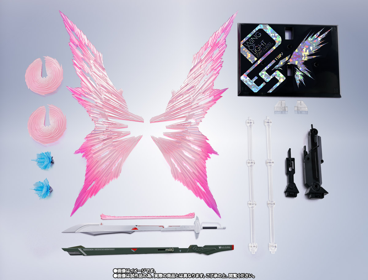 METAL ROBOT魂&nbsp;＜SIDE MS＞ デスティニーガンダムSpecII専用光の翼＆エフェクトセット
