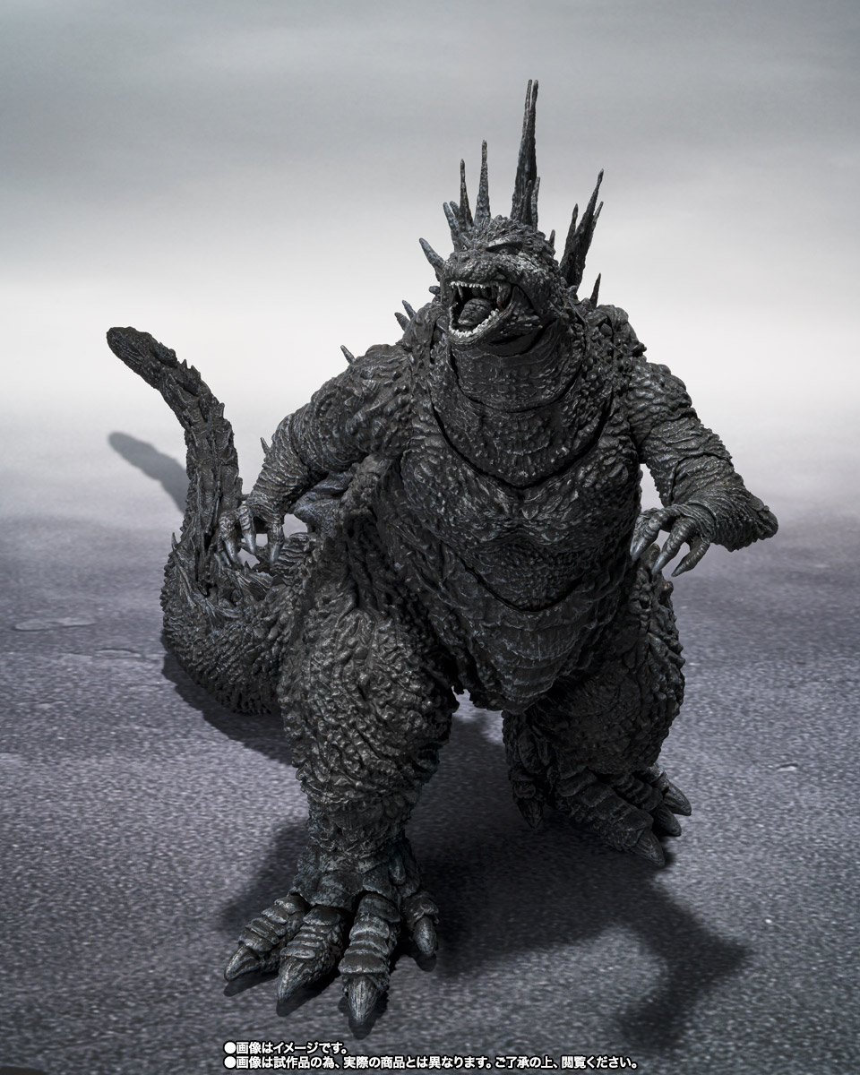 S.H.MonsterArts ゴジラ（2023） マイナスカラーVer.│株式会社BANDAI