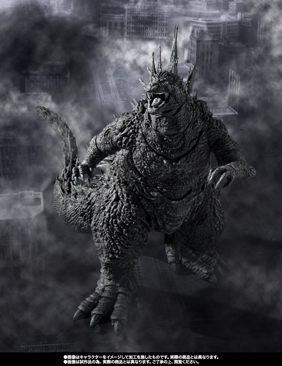 S.H.MonsterArts ゴジラ（2023） マイナスカラーVer.│株式会社BANDAI