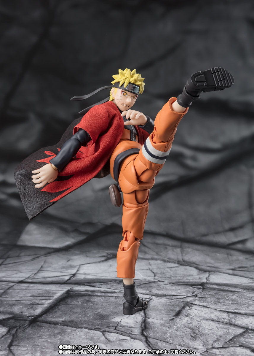 S.H.Figuarts&nbsp;うずまきナルト ［仙人モード］ -師の意志を継ぐ木ノ葉の救世主-