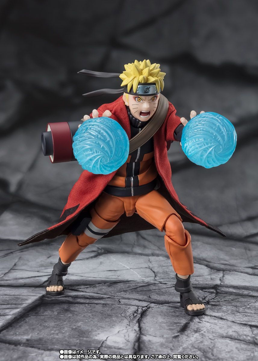 S.H.Figuarts&nbsp;うずまきナルト ［仙人モード］ -師の意志を継ぐ木ノ葉の救世主-