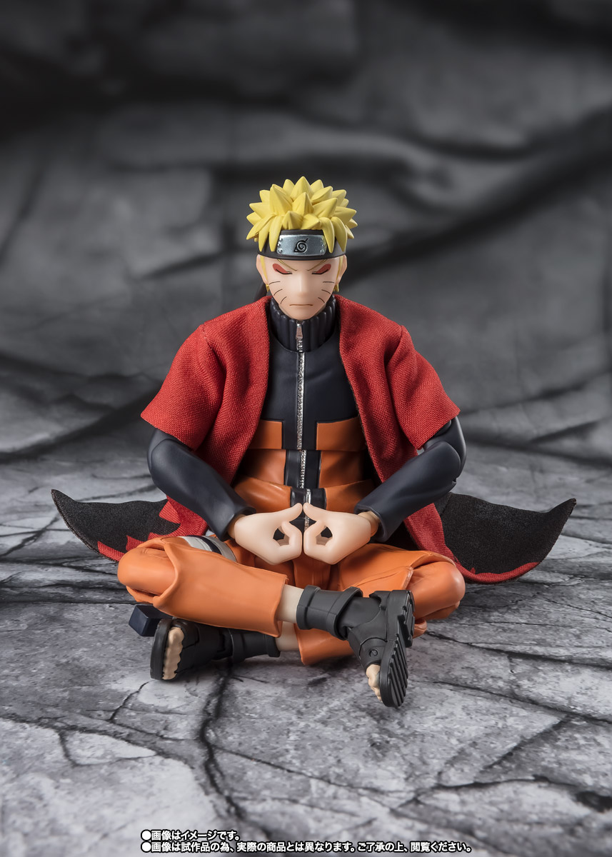 S.H.Figuarts&nbsp;うずまきナルト ［仙人モード］ -師の意志を継ぐ木ノ葉の救世主-
