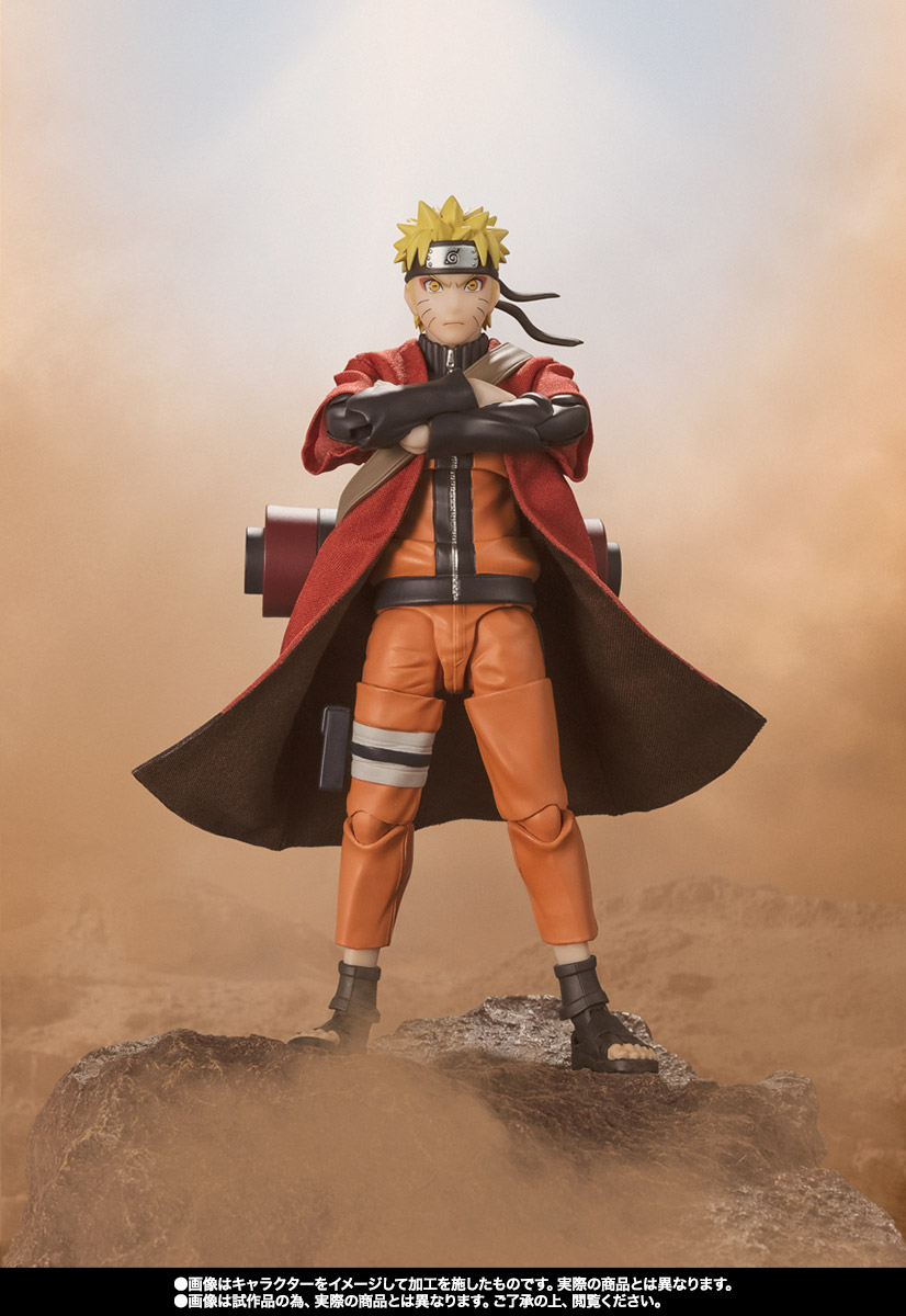 S.H.Figuarts&nbsp;うずまきナルト ［仙人モード］ -師の意志を継ぐ木ノ葉の救世主-