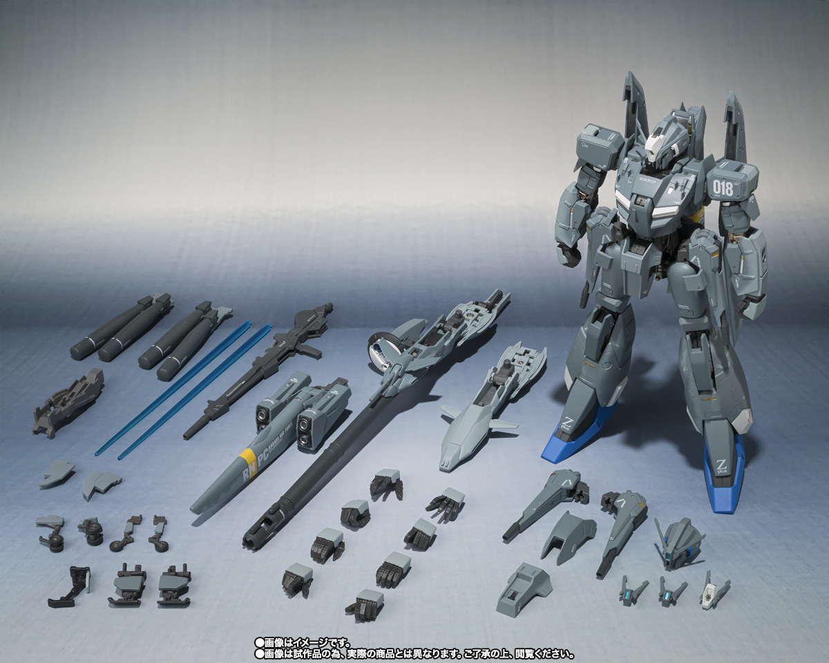 METAL ROBOT魂（Ka signature）&nbsp;＜SIDE MS＞ ゼータプラス A1／A2（C型換装パーツセット）