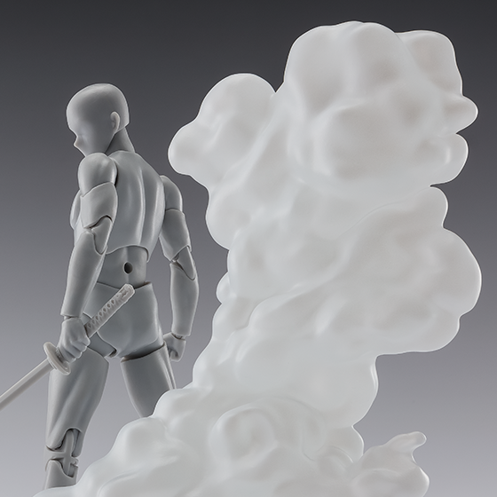 魂EFFECTシリーズ&nbsp;SMOKE White Ver. for S.H.Figuarts