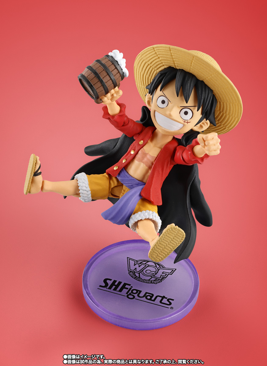 S.H.Figuarts&nbsp;ワールドコレクタブルフィギュア×S.H.Figuarts モンキー・D・ルフィ（魂ウェブ商店Ver.）