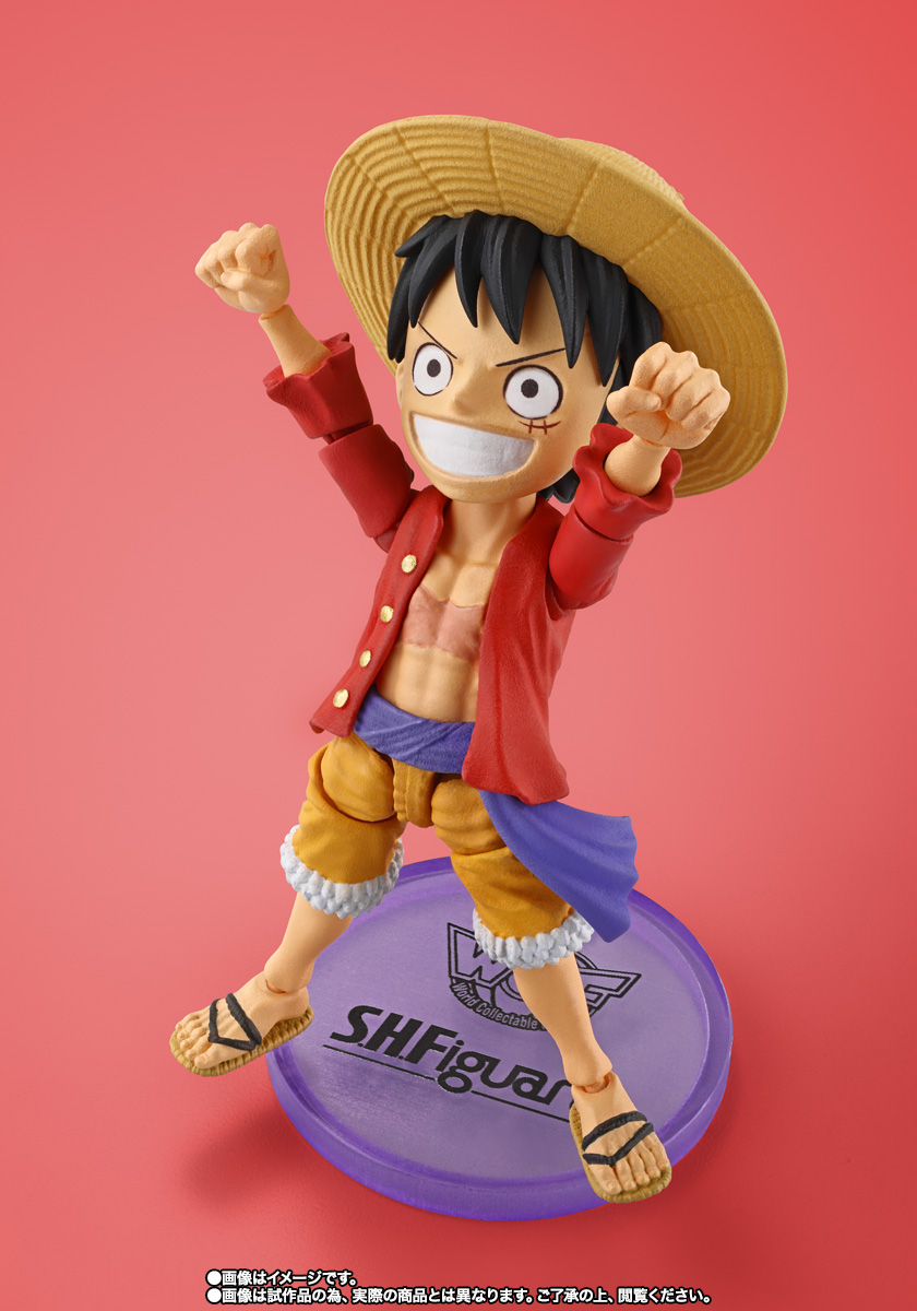 S.H.Figuarts&nbsp;ワールドコレクタブルフィギュア×S.H.Figuarts モンキー・D・ルフィ（魂ウェブ商店Ver.）