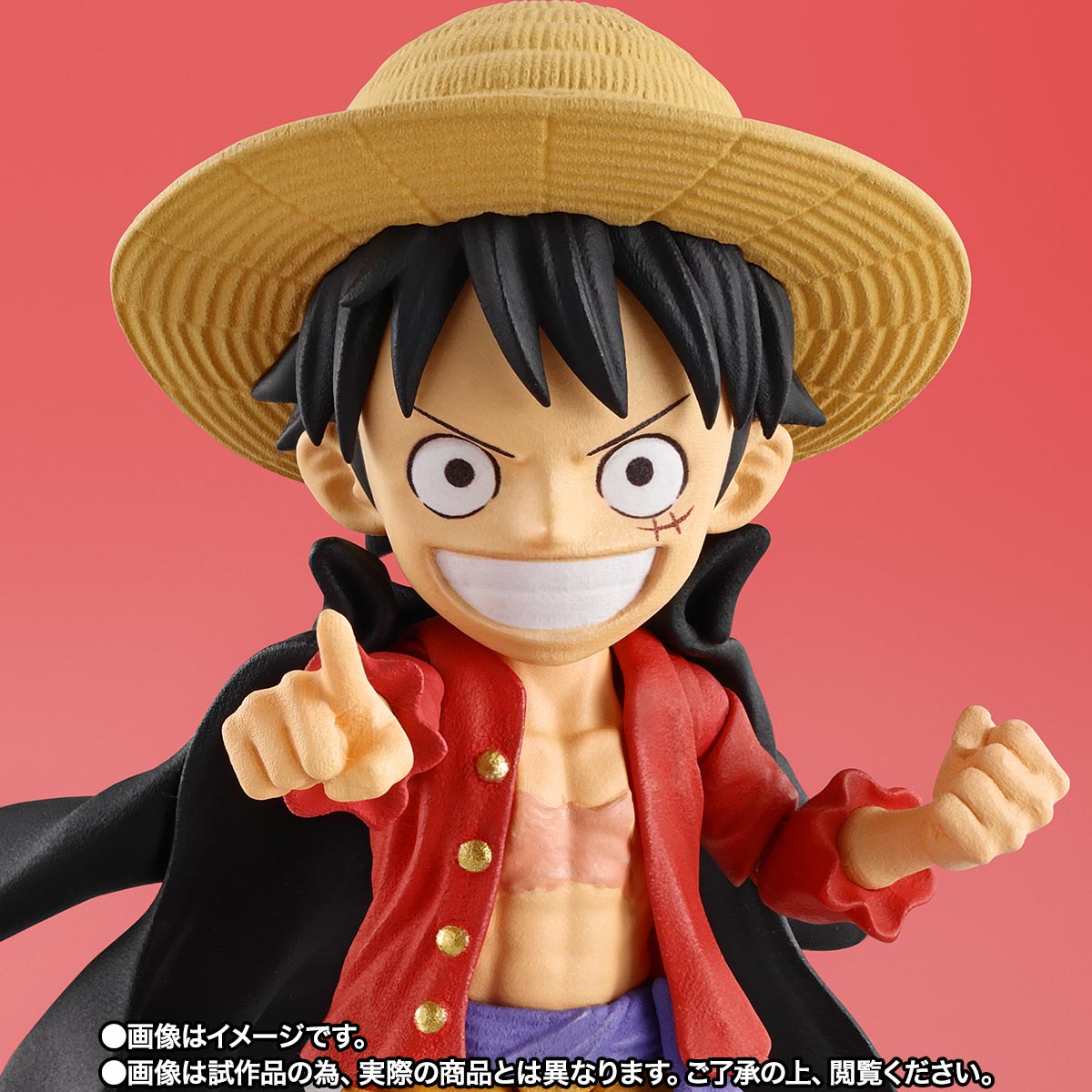 S.H.Figuarts&nbsp;ワールドコレクタブルフィギュア×S.H.Figuarts モンキー・D・ルフィ（魂ウェブ商店Ver.）