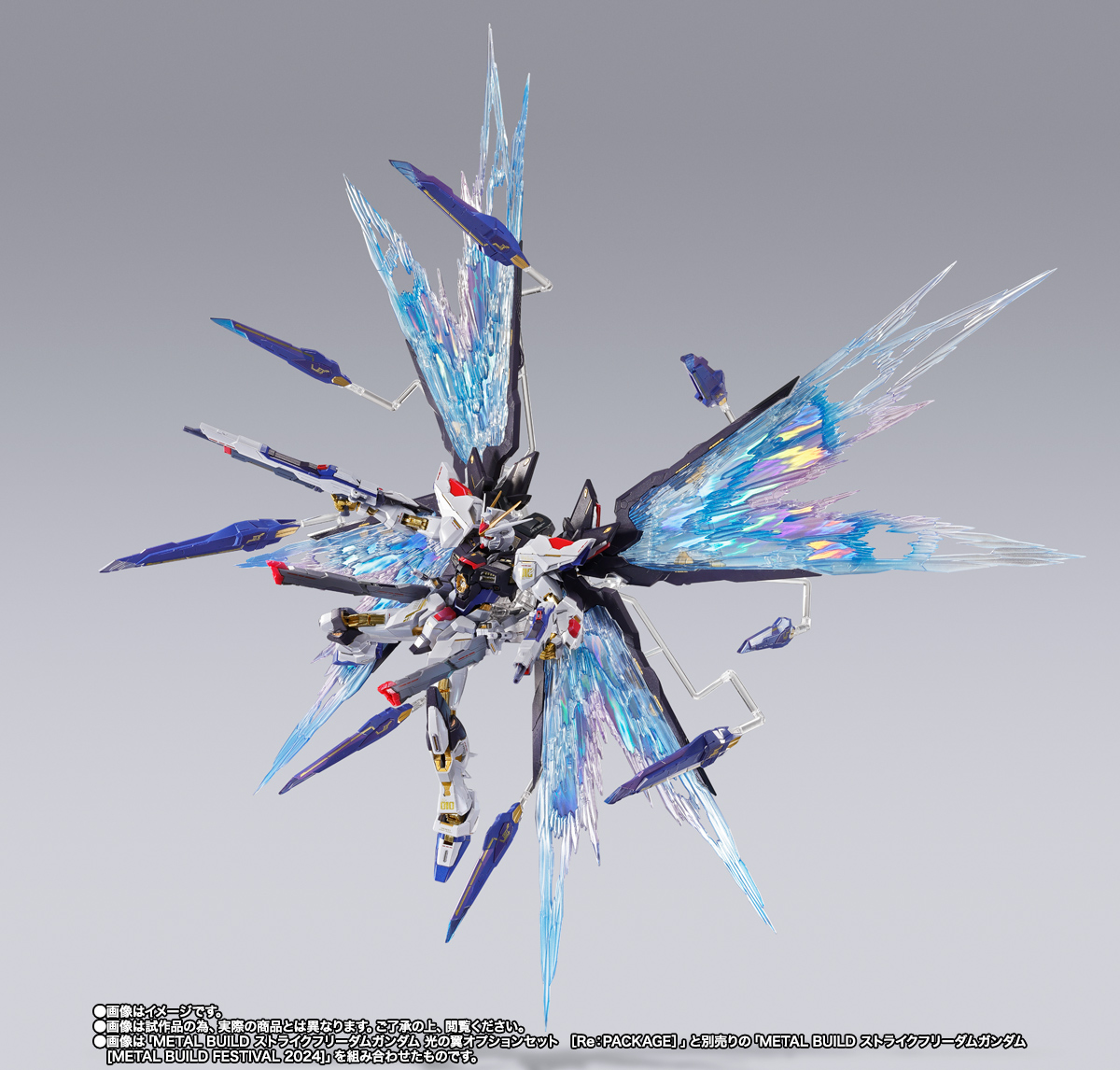 METAL BUILD&nbsp;ストライクフリーダムガンダム 光の翼オプションセット ［Re：PACKAGE］