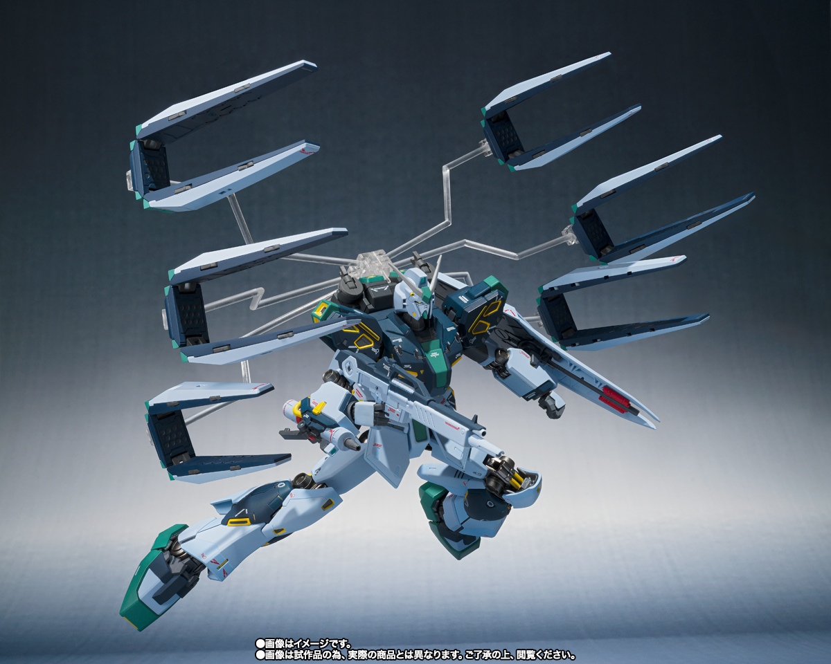 METAL ROBOT魂(Ka signature) <SIDE MS> 量産型νガンダム(フィン・ファンネル装備)