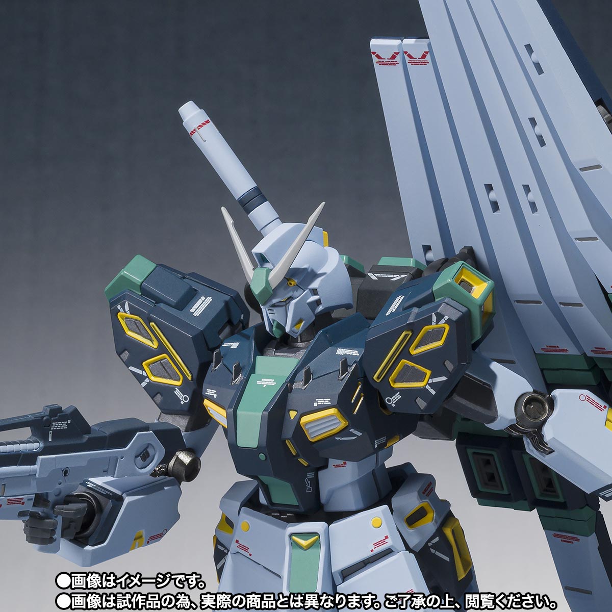 METAL ROBOT魂(Ka signature) <SIDE MS> 量産型νガンダム(フィン・ファンネル装備)