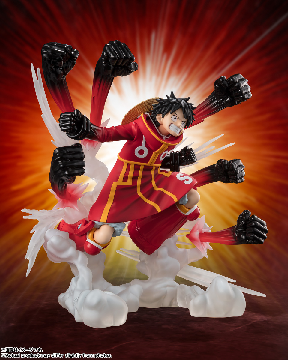 フィギュアーツZERO&nbsp;［超激戦］モンキー・D・ルフィ -ゴムゴムの鷹銃乱打-