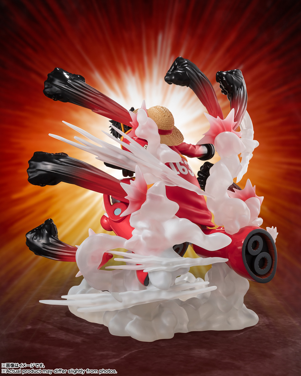 フィギュアーツZERO&nbsp;［超激戦］モンキー・D・ルフィ -ゴムゴムの鷹銃乱打-