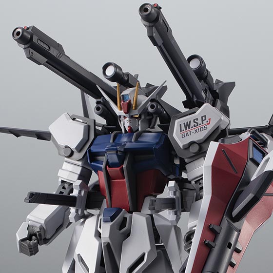 ROBOT魂&nbsp;＜SIDE MS＞ GAT-X105 ストライクガンダム（再生機）＋I.W.S.P. ver. A.N.I.M.E.
