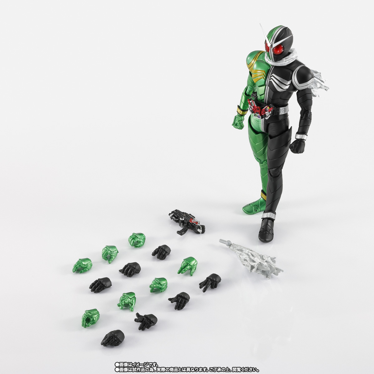 S.H.Figuarts（真骨彫製法）&nbsp;劇場版『風都探偵仮面ライダースカルの肖像』 仮面ライダーW サイクロンスカル付属版 スペシャルED