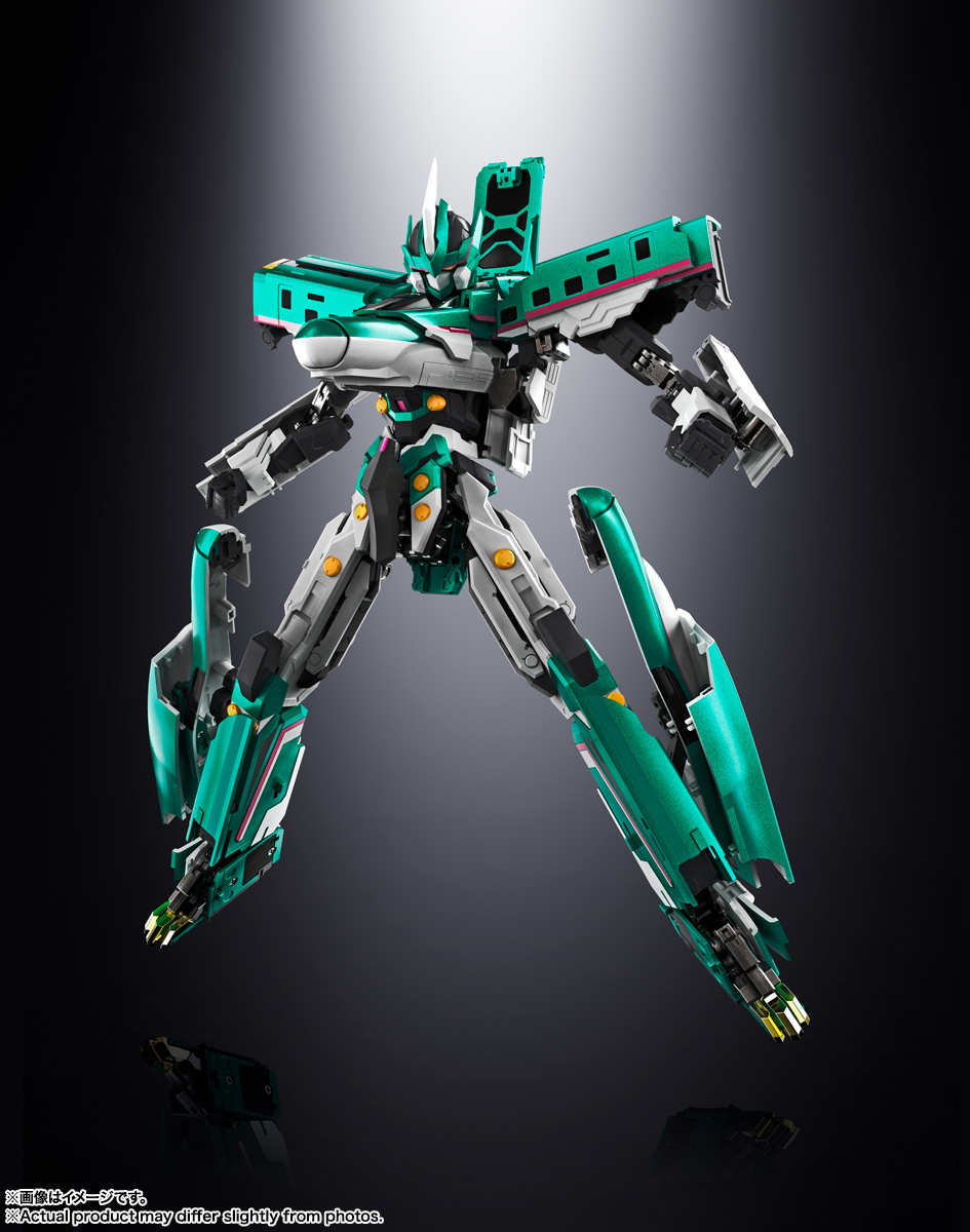 超合金魂&nbsp;GX-115 新幹線変形ロボ シンカリオン Ｅ５はやぶさ