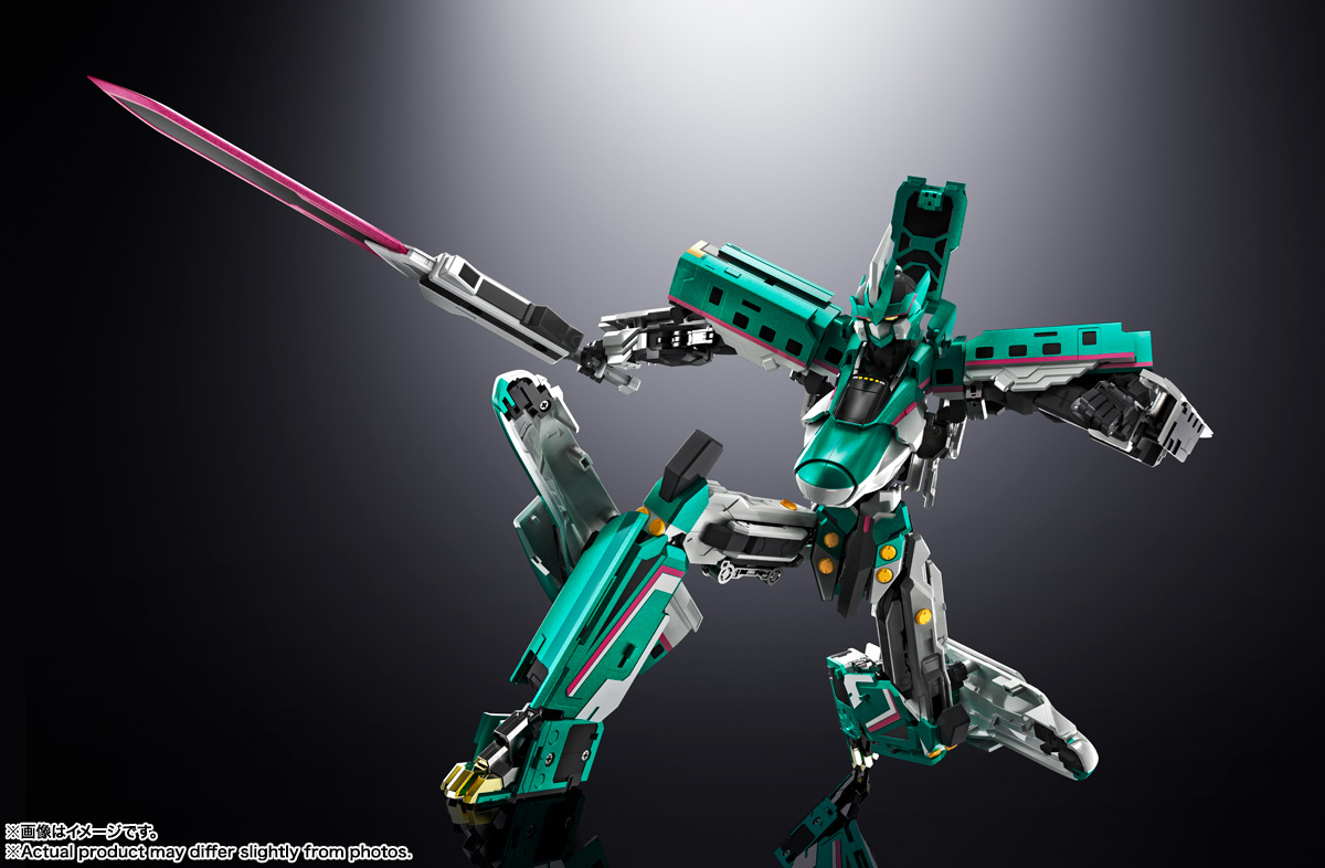超合金魂&nbsp;GX-115 新幹線変形ロボ シンカリオン Ｅ５はやぶさ