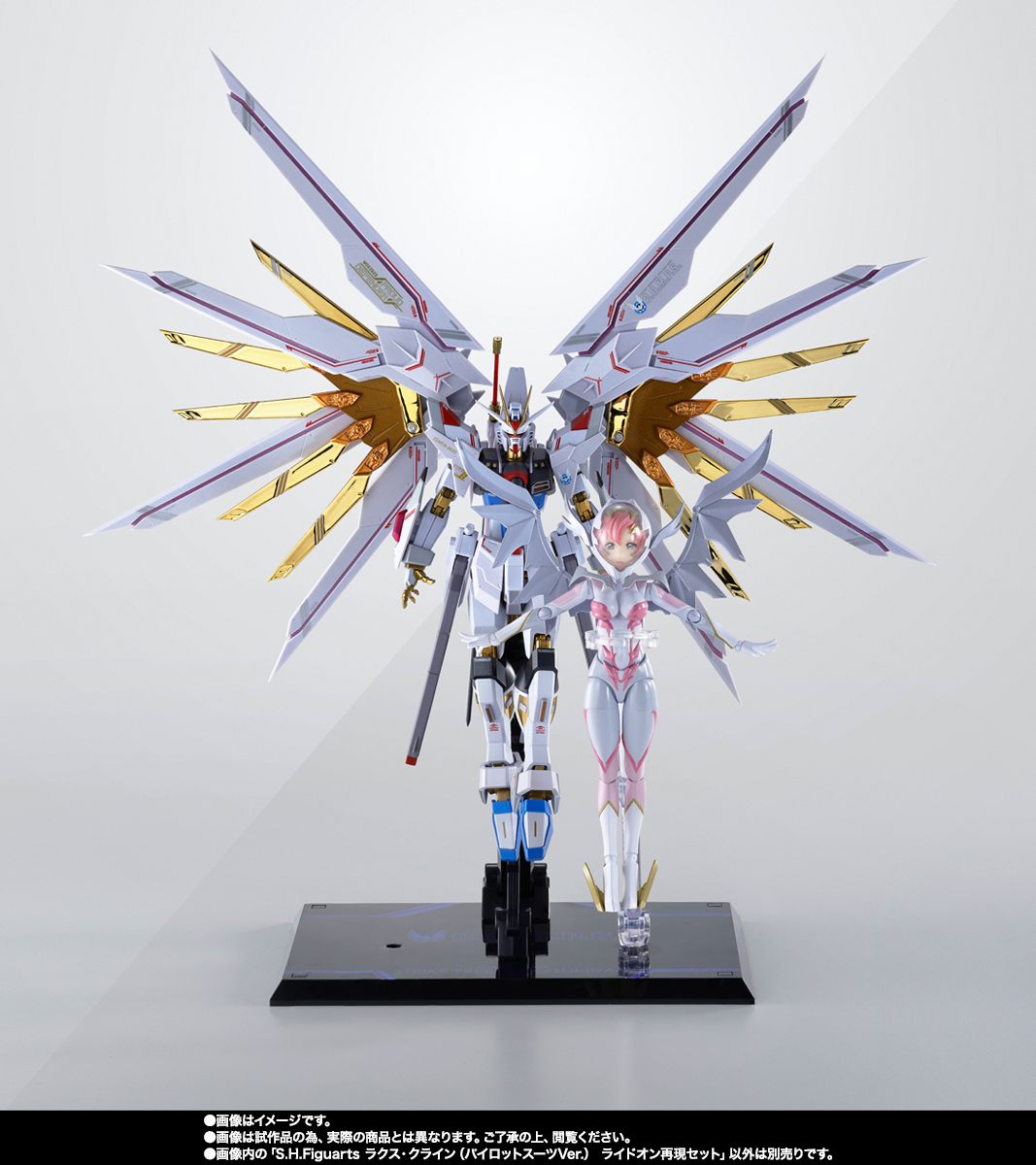 S.H.Figuarts ラクス・クライン(パイロットスーツVer.) ライドオン再現セット