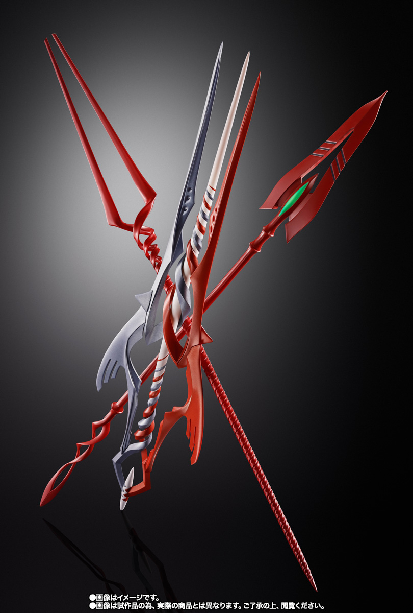 METAL BUILD&nbsp;エヴァンゲリオン3本の槍セット 30th with the spear Another color