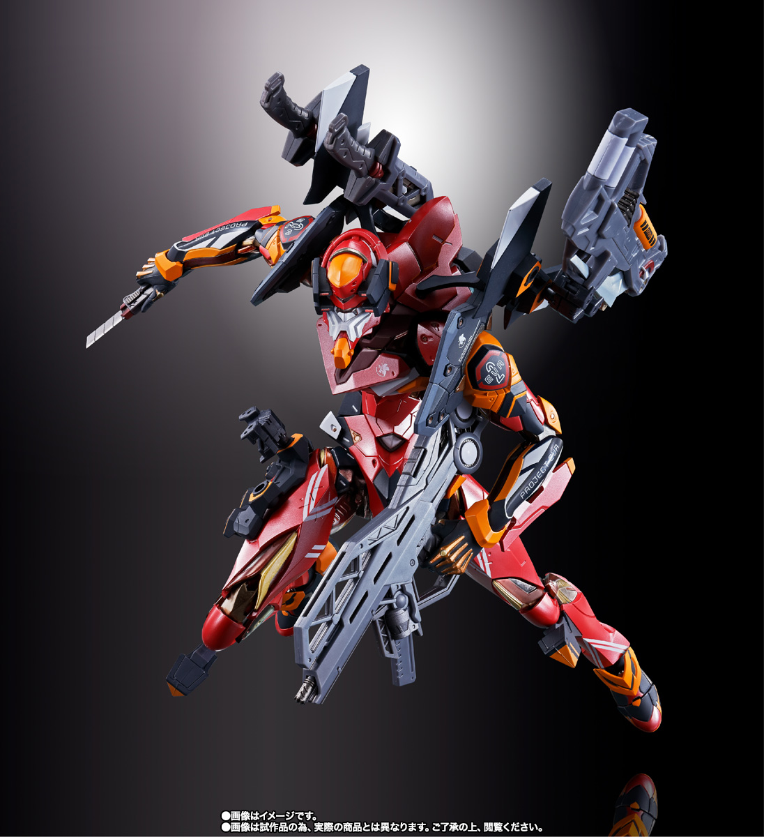 L BUILD エヴァンゲリオン2号機 30th. ver METAL BUILD エヴァンゲリオン2号機 30th with the spear of Cassius