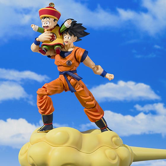 S.H.Figuarts&nbsp;孫悟空＆孫悟飯-幼年期-＆筋斗雲
