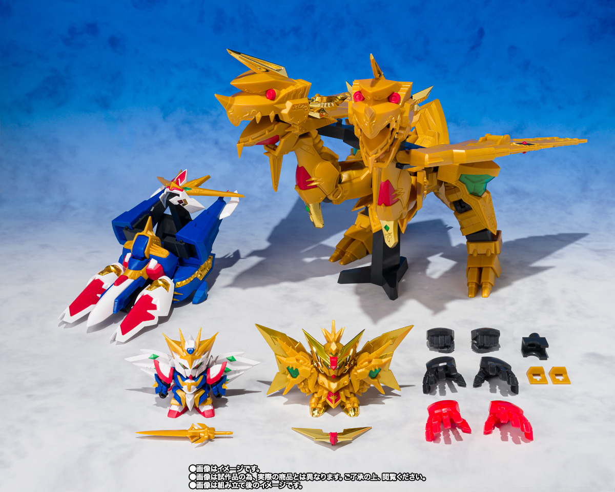 元祖SDガンダムワールド 黄金神スペリオルカイザー/太陽神ゴッドカイザー 2大神コンパチブルセット