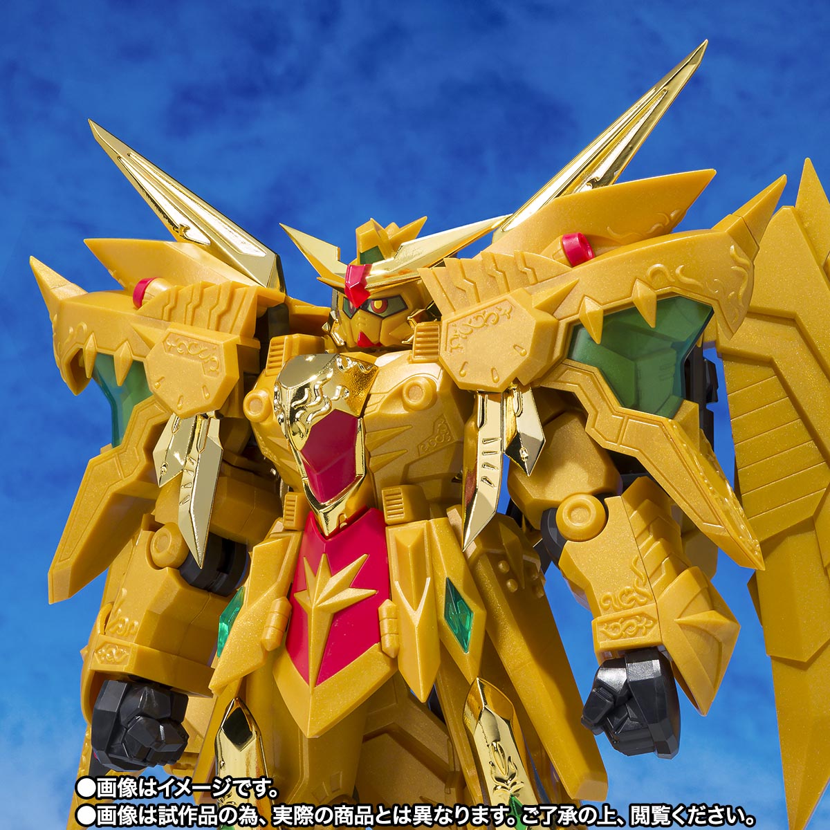 元祖SDガンダムワールド&nbsp;黄金神スペリオルカイザー／太陽神ゴッドカイザー 2大神コンパチブルセット