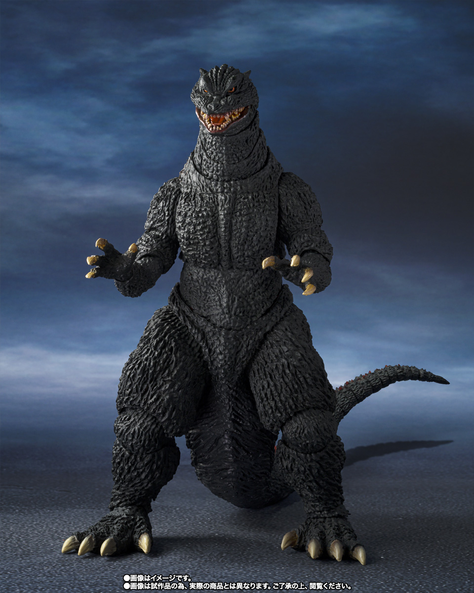 S.H.MonsterArts ゴジラ (2004) 放射熱線Ver. VS 新・轟天号