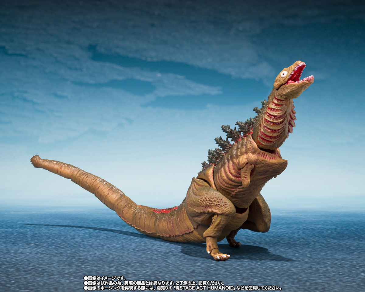 S.H.MonsterArts ゴジラ (2016) 第2形態&第3形態&巨大不明生物セット