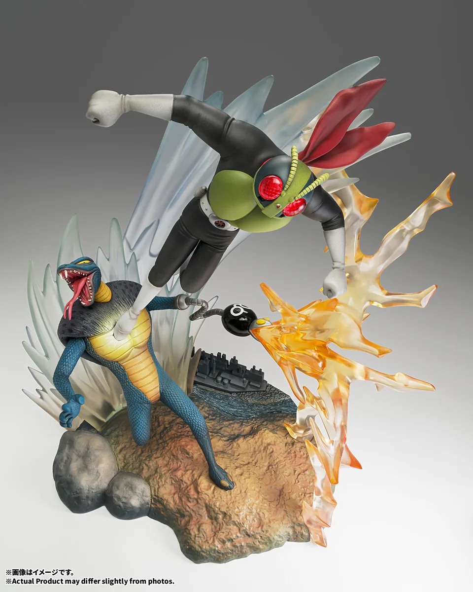 フィギュアーツZERO&nbsp;『仮面ライダー』より＜仮面ライダー対コブラ男＞