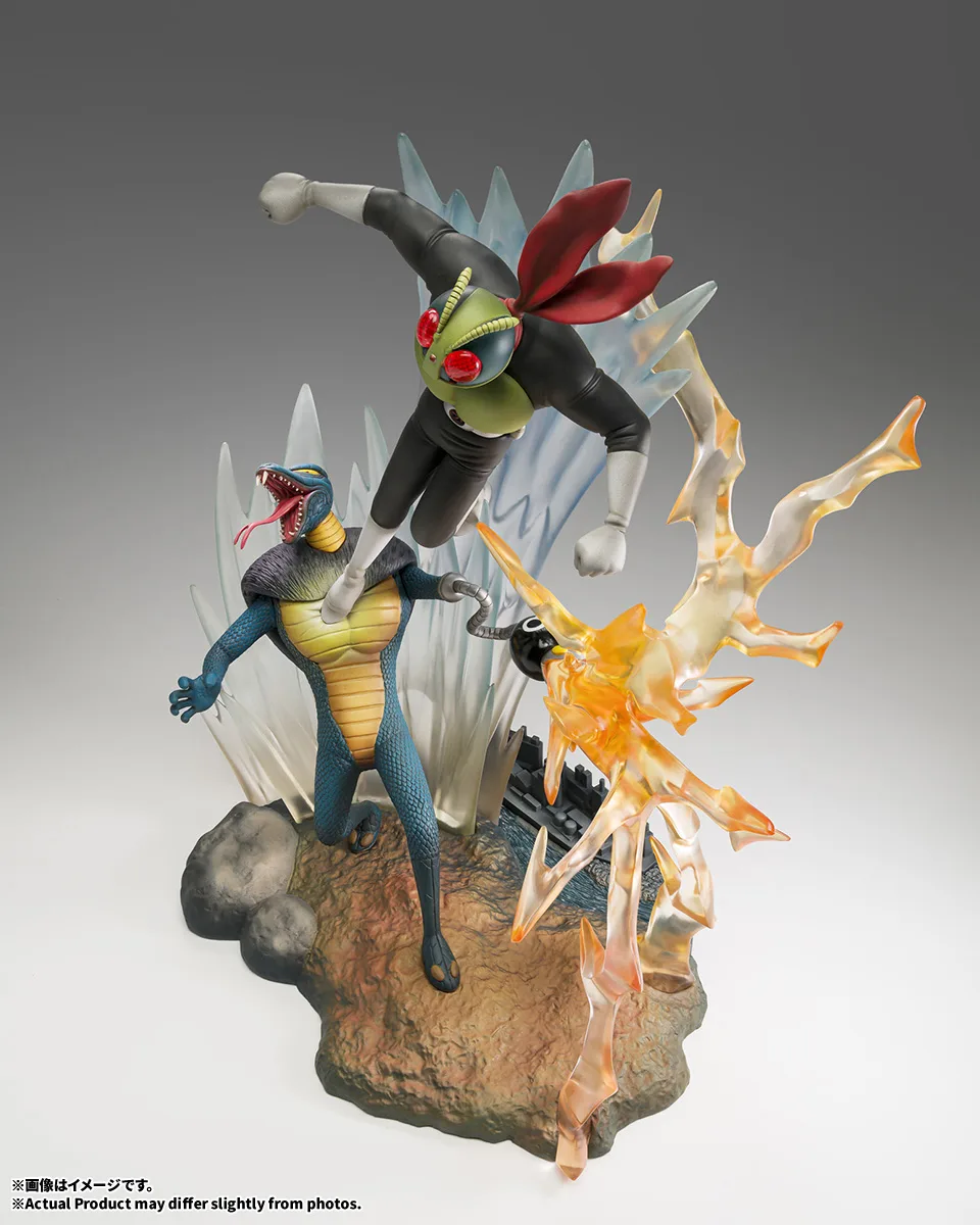 フィギュアーツZERO&nbsp;『仮面ライダー』より＜仮面ライダー対コブラ男＞