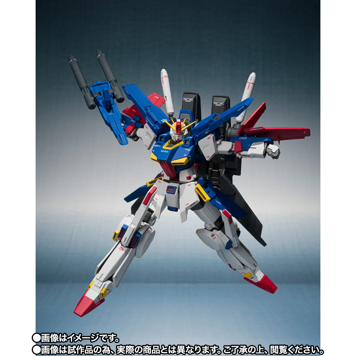 METAL ROBOT魂(Ka signature) <SIDE MS> 強化型ZZガンダム