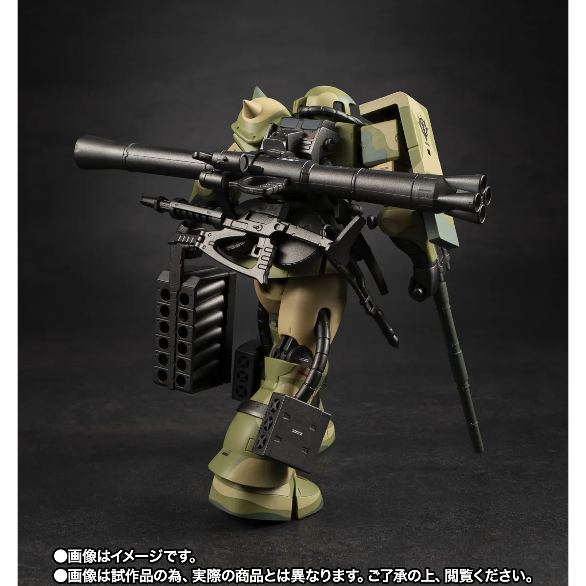 ROBOT魂 <SIDE MS> MS-06J 湿地帯戦用ザク ver. A.N.I.M.E. ~MS MUSEUM~