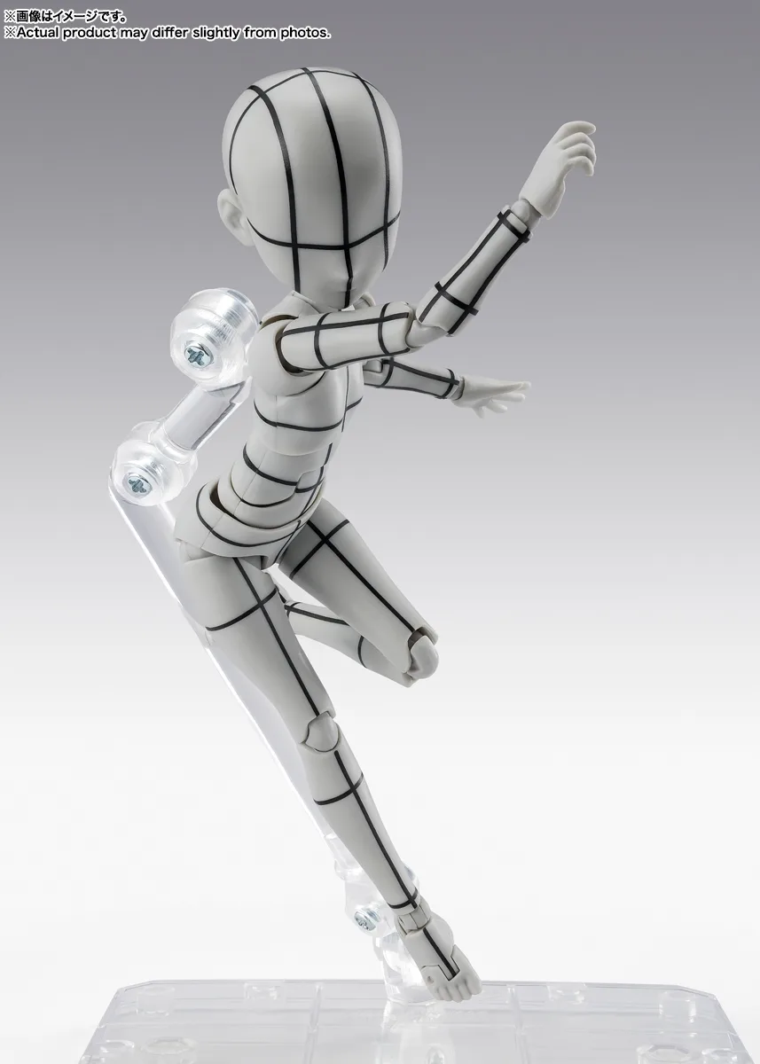 S.H.Figuarts ボディちゃん -杉森建- Edition-ワイヤーフレーム-(Gray Color Ver.)